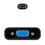Nanocable Conversor USB-C a VGA 10 cm Negro 10.16.4101-BK